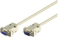 MicroConnect SCSEHN3 DB9-DB9 3m M/F 1:1 wired, shielded, moulded kabelis, vads