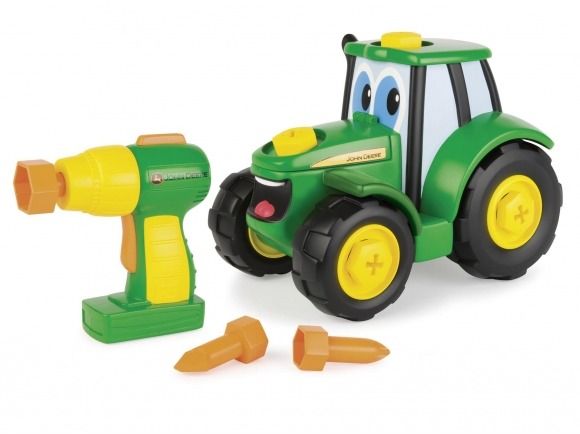 Tomy John Deere Bau Dir Deinen Johnny Traktor (46655) Rotaļu auto un modeļi