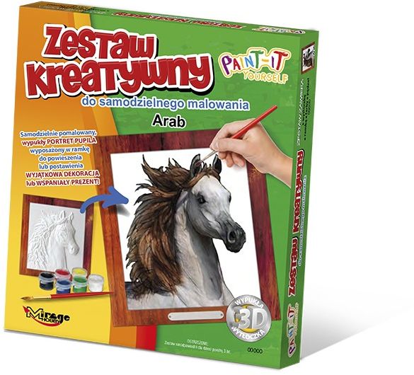 Creative set Arabian horse konstruktors