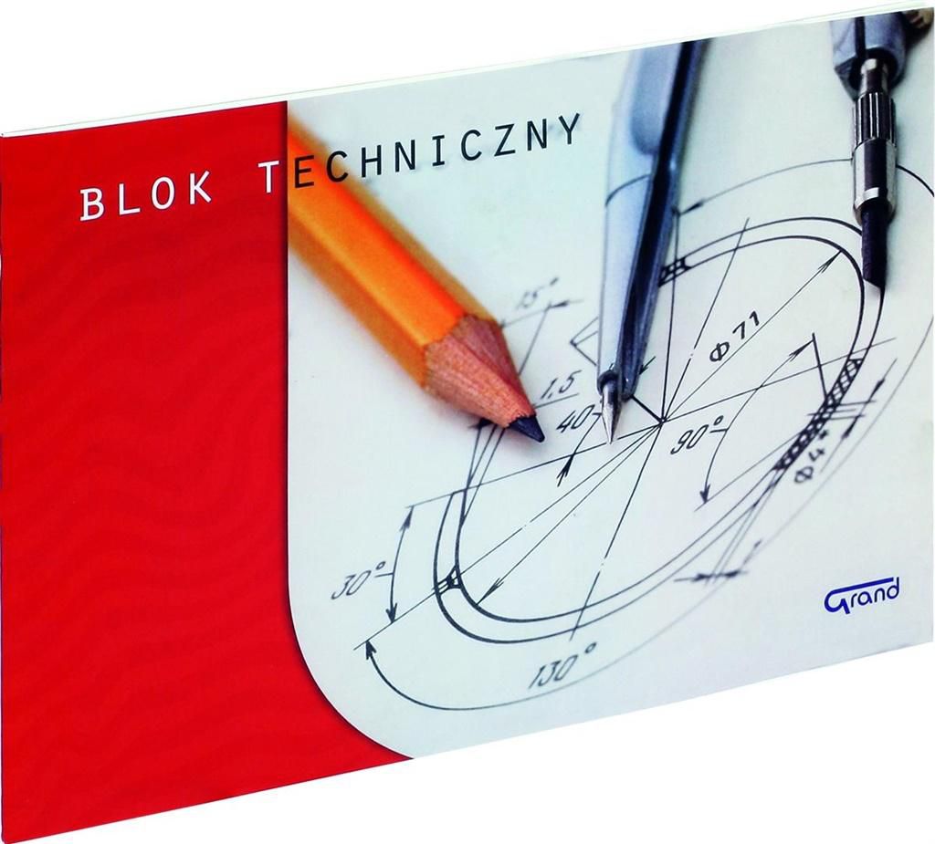 Grand Blok techniczny A3 10k bialy 198288 (5903364242947)