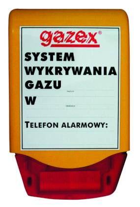 Gazex Sygnalizator optyczno-akustyczny 12V SL-21 SL-21 (5907704091653)