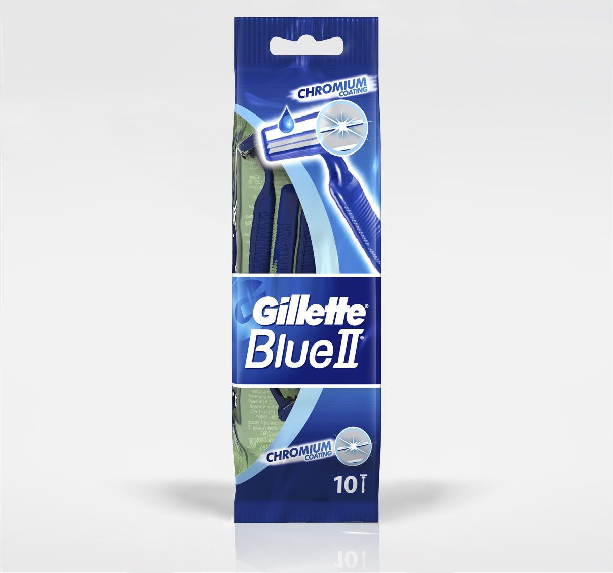 Gillette Blue II Maszynka do golenia 10szt 7702018840755 (7702018840755) vīriešu skuvekļu piederumi