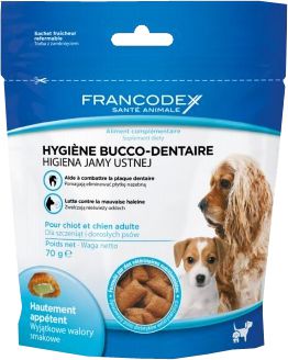 Francodex Przysmak dla szczeniat i psow - higiena jamy ustnej 75 g VAT006955 (3283021702383)