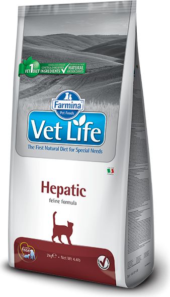 Farmina Pet Foods Vet Life - Hepatic 400g VAT007630 (8010276030405) kaķu barība