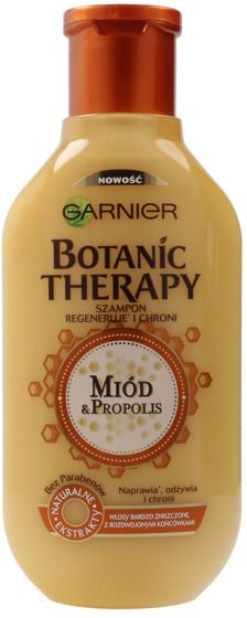 Garnier Botanic Therapy Miod & Propolis Szampon do wlosow bardzo zniszczonych 400ml 0359111 (3600542096188) Matu šampūns