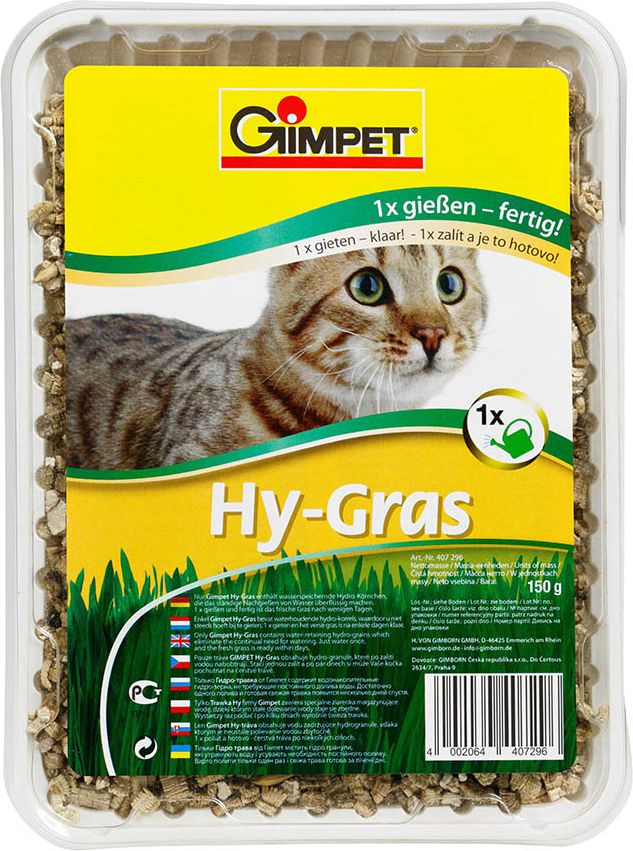 Gimpet GIMPET HY-GRAS 150g TRAWA POJEMNIK 012201 (4002064407296) kaķu barība