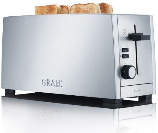 Graef TO 100 two-chamber toaster Tosteris