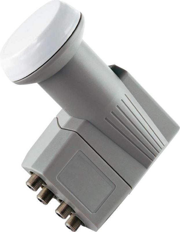 Schwaiger LNB4 Quad-Switch LNB grau TV aksesuāri