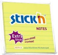 Stickn Notes samoprzylepny  extra sticky linia (155264)