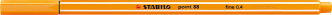Stabilo Cienkopis POINT 0.4mm pomaranczowy (SH1007)
