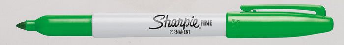 Sharpie MARKER SHARPIE FINE ZIELONY MARKER PERMANENTNY - S0810960