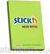 Stickn Notes samoprzylepny zielony neon (241313)