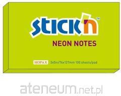 Stickn Notes samoprzylepny zielony neon (205542)