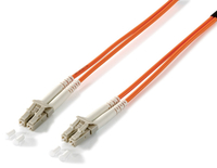 EQUIP LWL Patchkabel LC->LC 20.00m Multimode Duplex OM1 oran apgaismes ķermenis