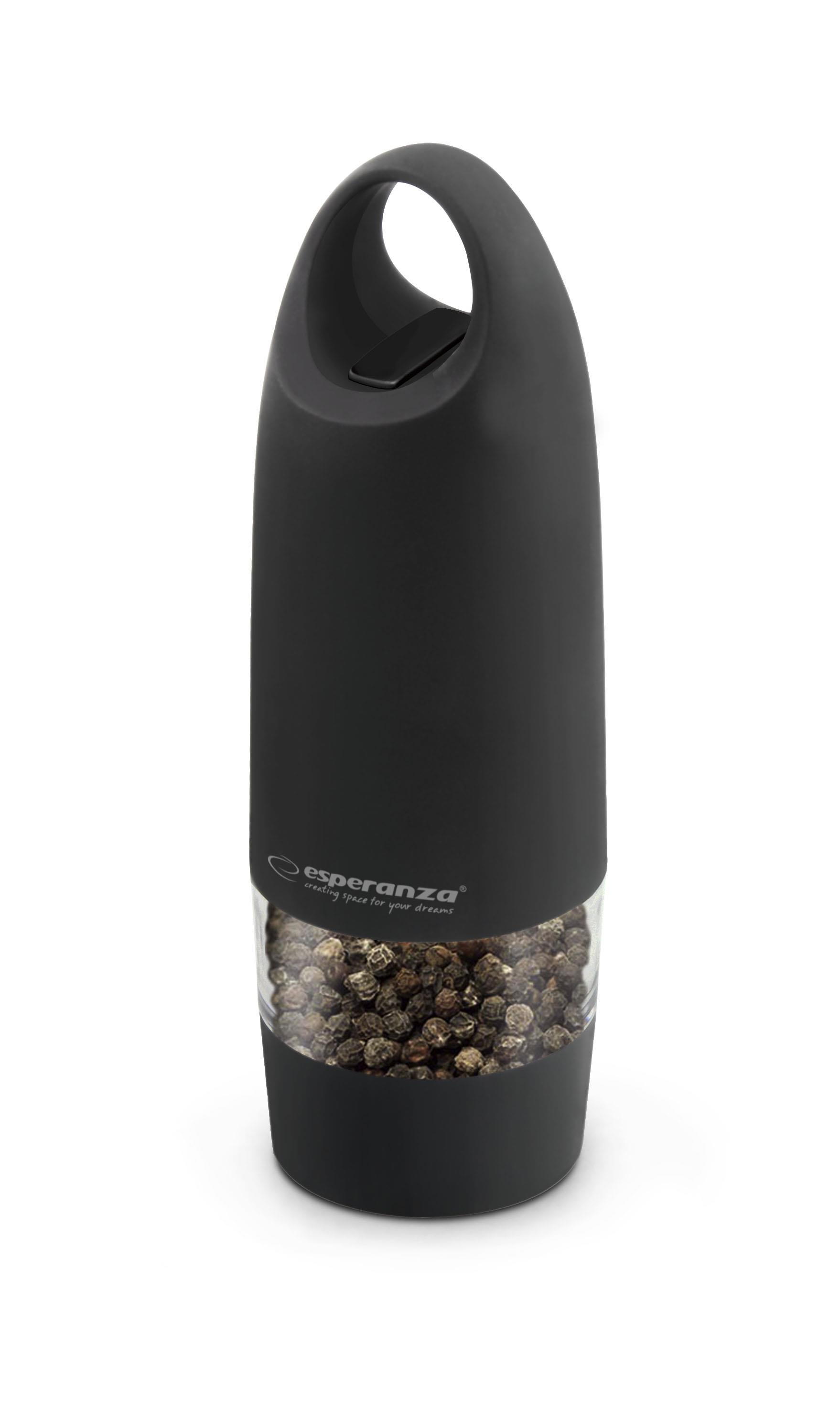 Esperanza spice mill black (EKP003K) Kafijas dzirnaviņas
