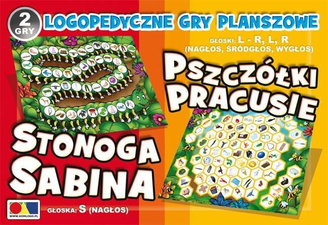 2 gry Stonoga Sabina/Pszczolki Pracusie 168581 (5900238482829) galda spēle