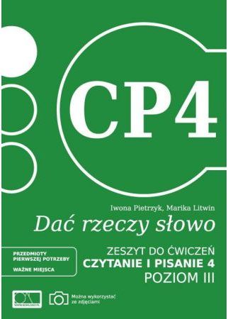 Dac rzeczy slowo. Czytanie i pisanie 4. Poziom 3 278254 (9788361339649) galda spēle