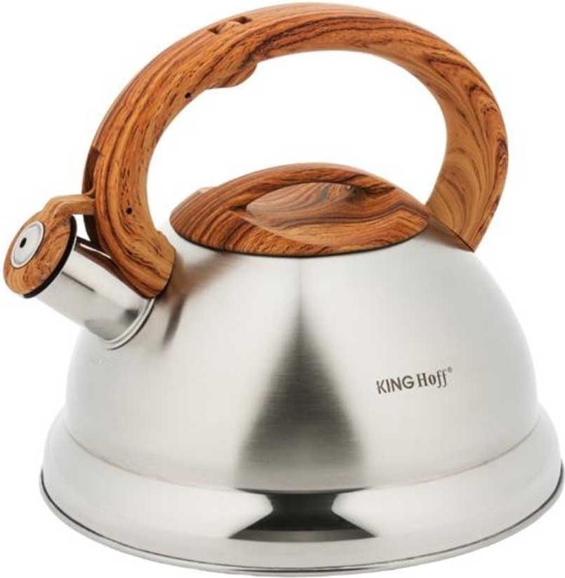 KINGHOFF KETTLE 3L WITH WHISTLE KH-3336 Elektriskā Tējkanna