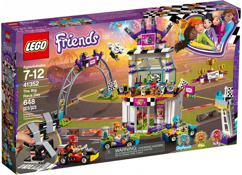 LEGO Friends Dzien Wielkiego Wyscigu (41352) GXP-641564 (5702016112047) LEGO konstruktors