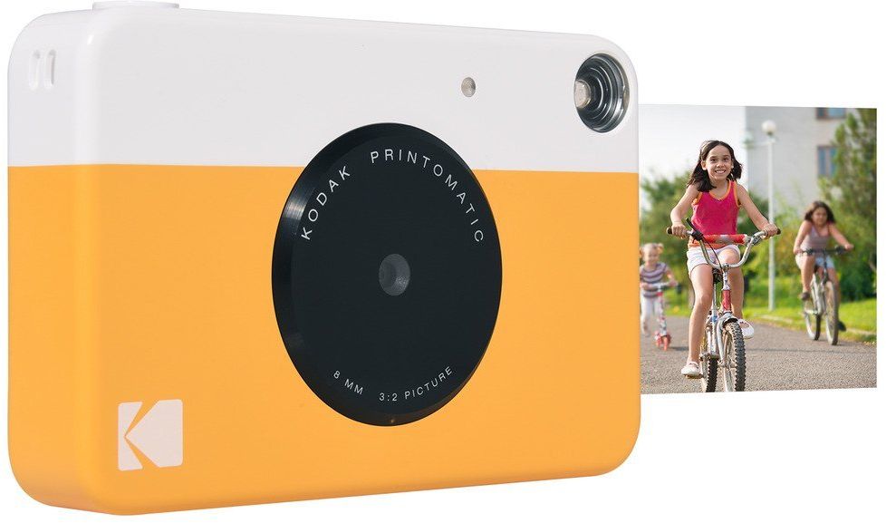 Kodak Printomatic yellow digital camera Digitālā kamera