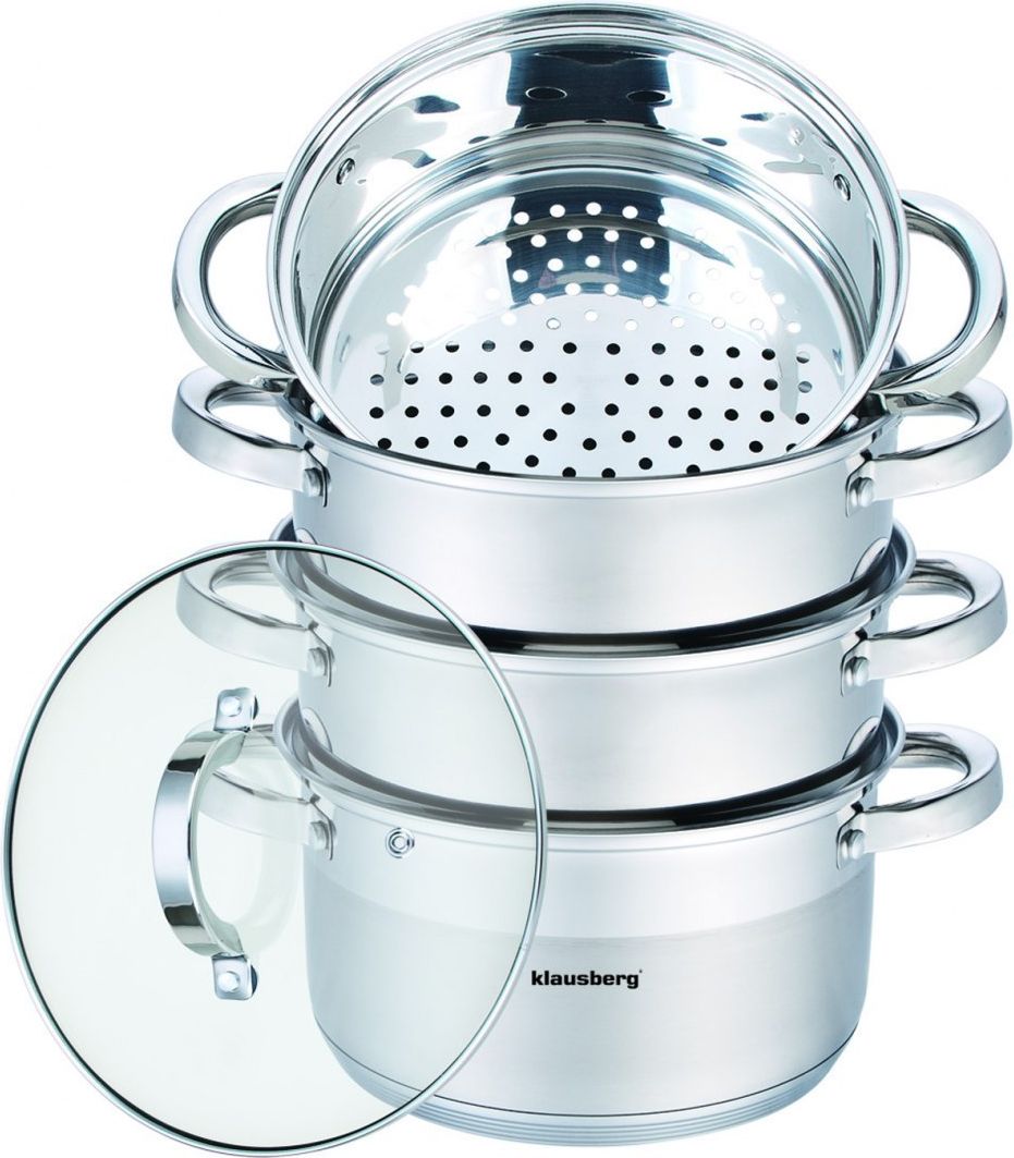 Klausberg Steam pot 20cm (KB-7140) Pannas un katli