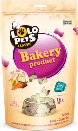 Lolo Pets Classic Biscuits - mix animals in doypack film 350g