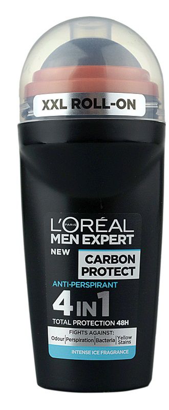 L'Oreal Paris Men Expert Dezodorant roll-on Carbon Protect 4w1 50ml 0295628 (3600523596119)