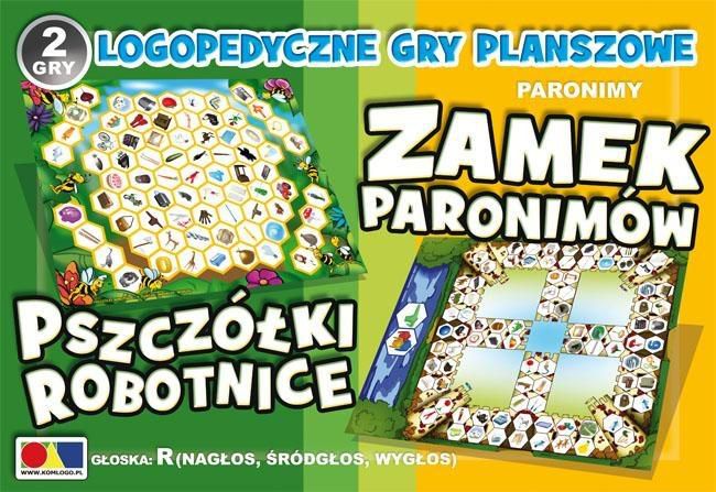 2 gry Zamek Paronimow/Pszczolki Robotnice 168582 (5900238482812) galda spēle