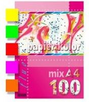 Kreska Papier ksero A4 80g mix kolorow 100 arkuszy WIKR-919096 (5905824500529) papīrs