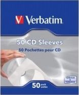 Verbatim CD Sleeves 50 pcs. In a box CD Sleeves 50pk, 50 discs matricas