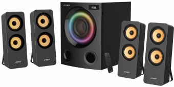 Multimedia Speakers F&D F7700X 4.1 (Subwoofer driver: 5.25”*2pcs / Satellite driver: 2.5”*8pcs) BT 5.0/AUX/FM/USB/OPTICAL, Remote control, L datoru skaļruņi