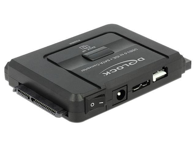 DELOCK SATA Konverter USB3.0 -> SATA 22Pin/IDE 40Pin/44Pin tīkla iekārta