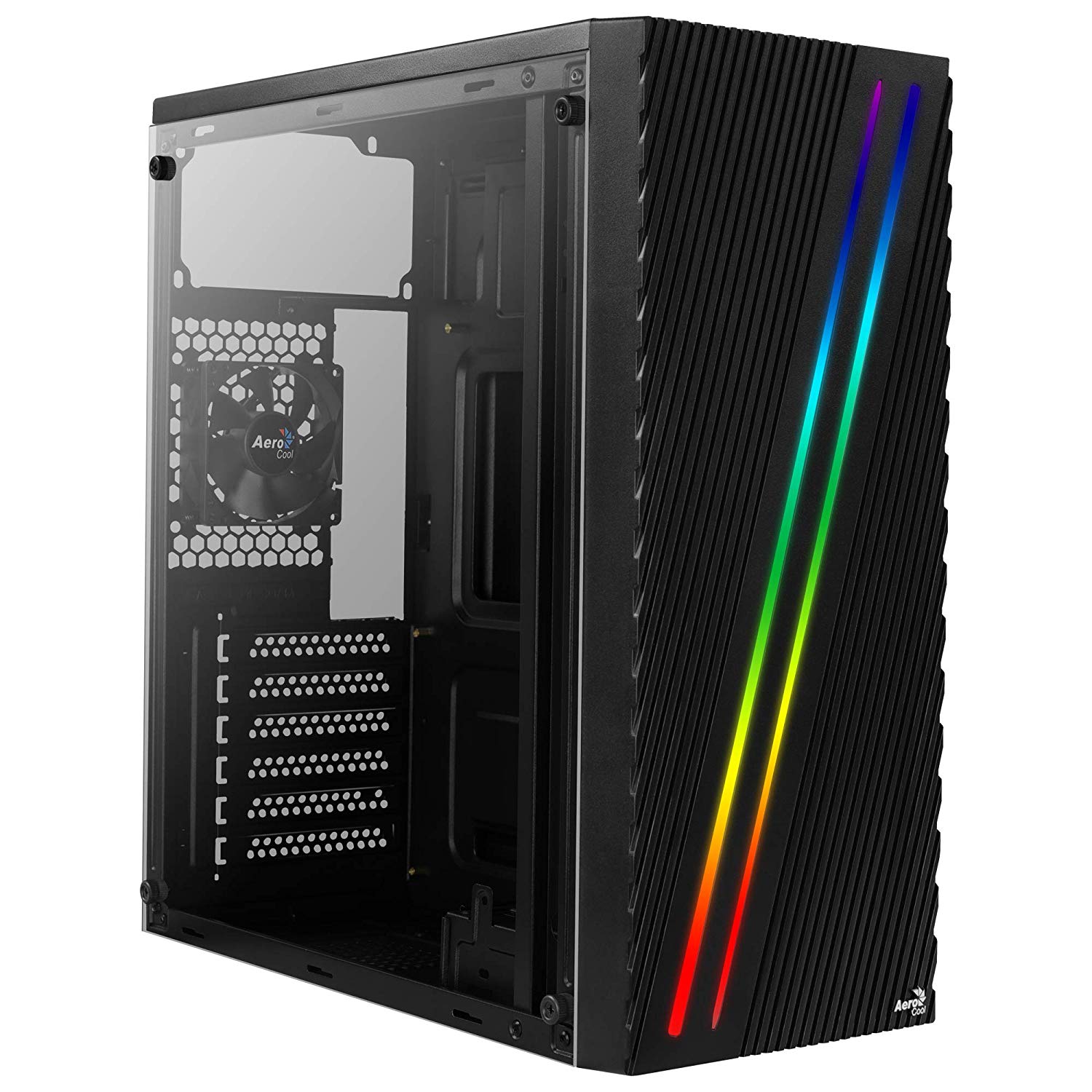 AeroCool Streak schwarz Datora korpuss