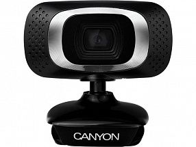CANYON 720P HD webcam with USB2.0. connector, 360° rotary view scope, 1.0Mega pixels, Resolution 1280*720, viewing angle 60°, cable length 2 web kamera