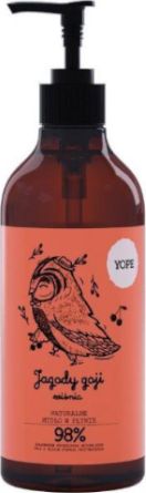 Yope Yope Mydlo do rak Jagody goji i Wisnia - 500 ml YOPE249 (5900168907249)