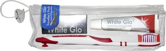 White Glo Zestaw Professional Choice pasta do zebow 16ml + szczoteczka 9319871000356 (9319871000356) mutes higiēnai