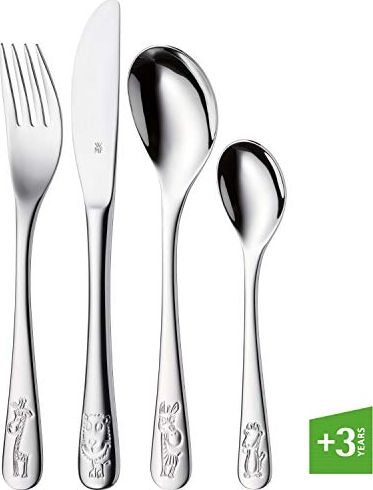 WMF 4pc. childrens cutlery Safari Virtuves piederumi