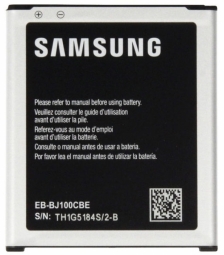 Samsung Replacement EB-BJ100CBE Akumulators Samsung J100 Galaxy J1 1850mAh (NO LOGO) akumulators, baterija mobilajam telefonam