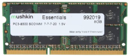Mushkin DDR3 SO-DIMM 8GB 1066-7 Essent operatīvā atmiņa