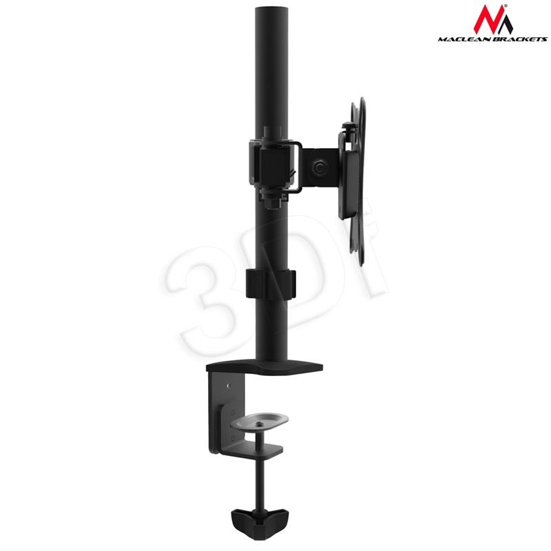 Maclean MC-690 Universal Monitor Bracket 360 Adjustable Arm 13-27 inches TV stiprinājums