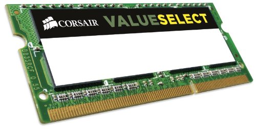 SO DDR3  4GB PC 1333 CL9  CORSAIR Value Select (1,35V) retail operatīvā atmiņa