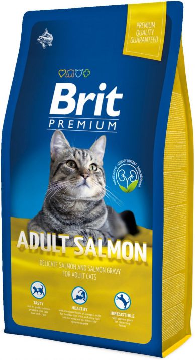 Brit PREMIUM 1.5kg SALMON kaķu barība