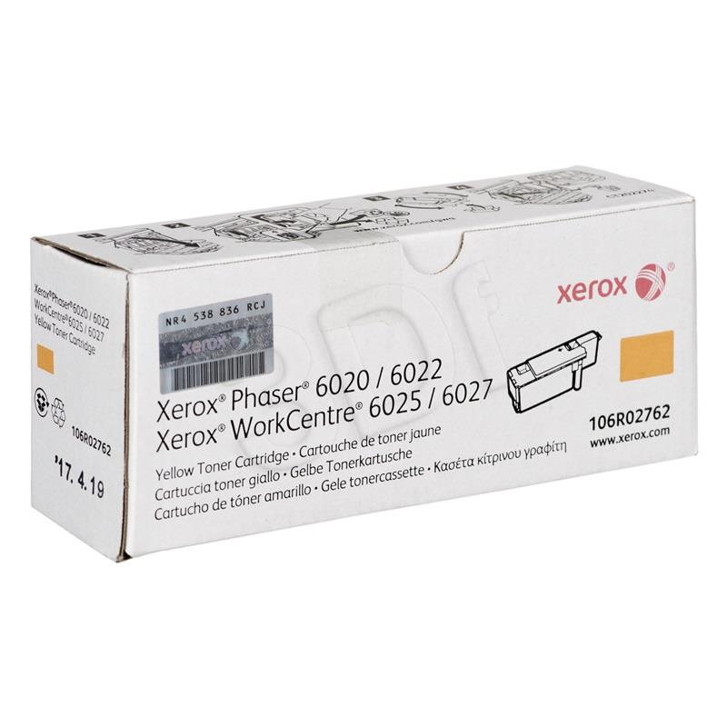 Xerox Toner Yellow, 1000 pgs (6020/6022/6025/6027) toneris