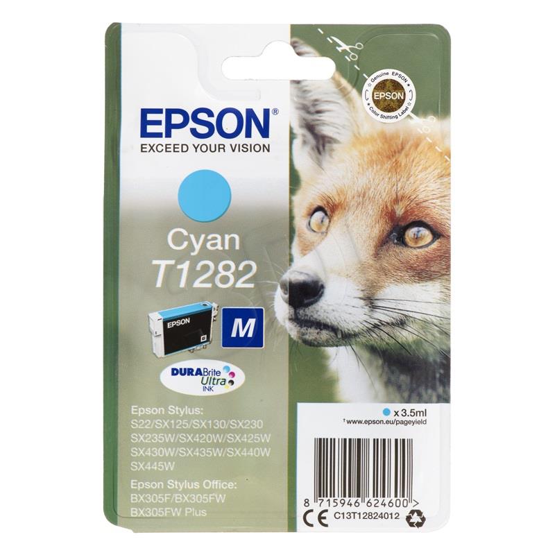 EPSON T1282 ink cartridge Cyan 3,5 ml kārtridžs