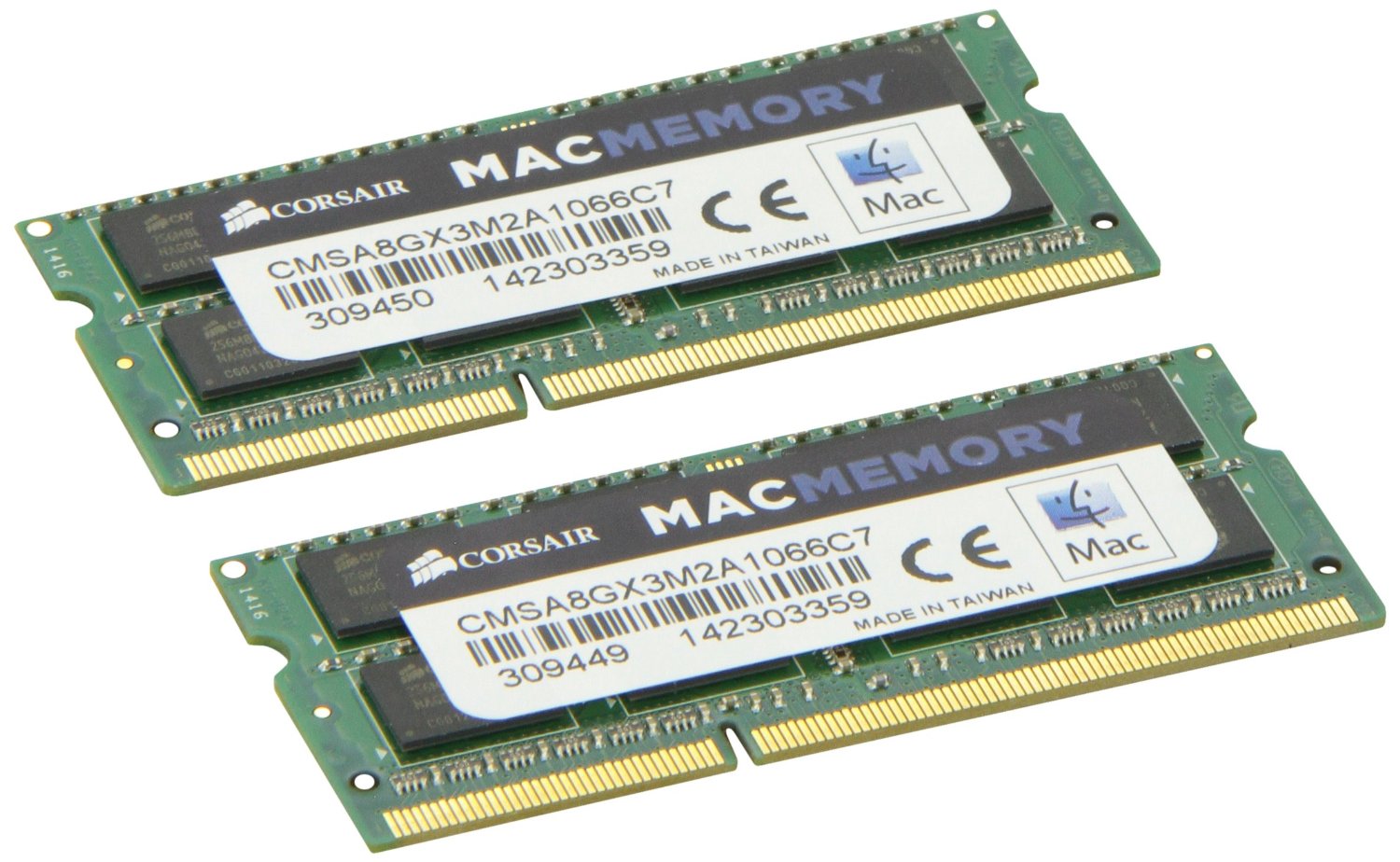 CORSAIR DDR3 8GB 1066Mhz Apple Sodimm operatīvā atmiņa