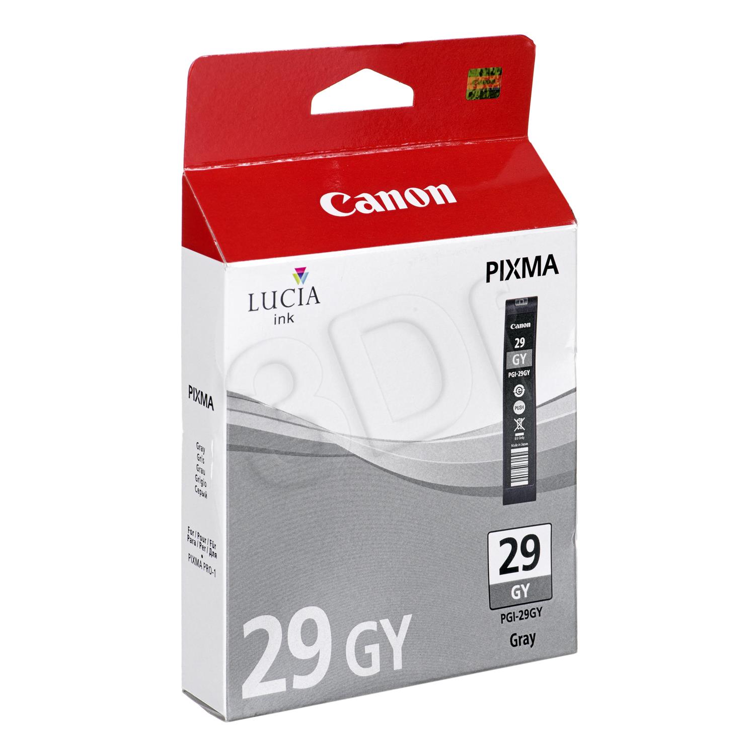 Ink Cartridge Canon PGI29 Grey | Pixma PRO-1 kārtridžs