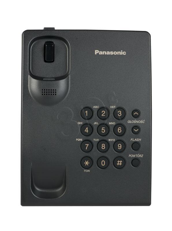 Panasonic  KX-TS500PDB black telefons
