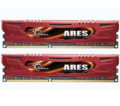 G.Skill Ares, DDR3, 16 GB, 1600MHz, CL9 (F3-1600C9D-16GAR) operatīvā atmiņa