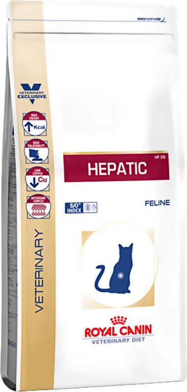 Royal Canin CAT DIET HEPATIC 2KG HF 26 kaķu barība