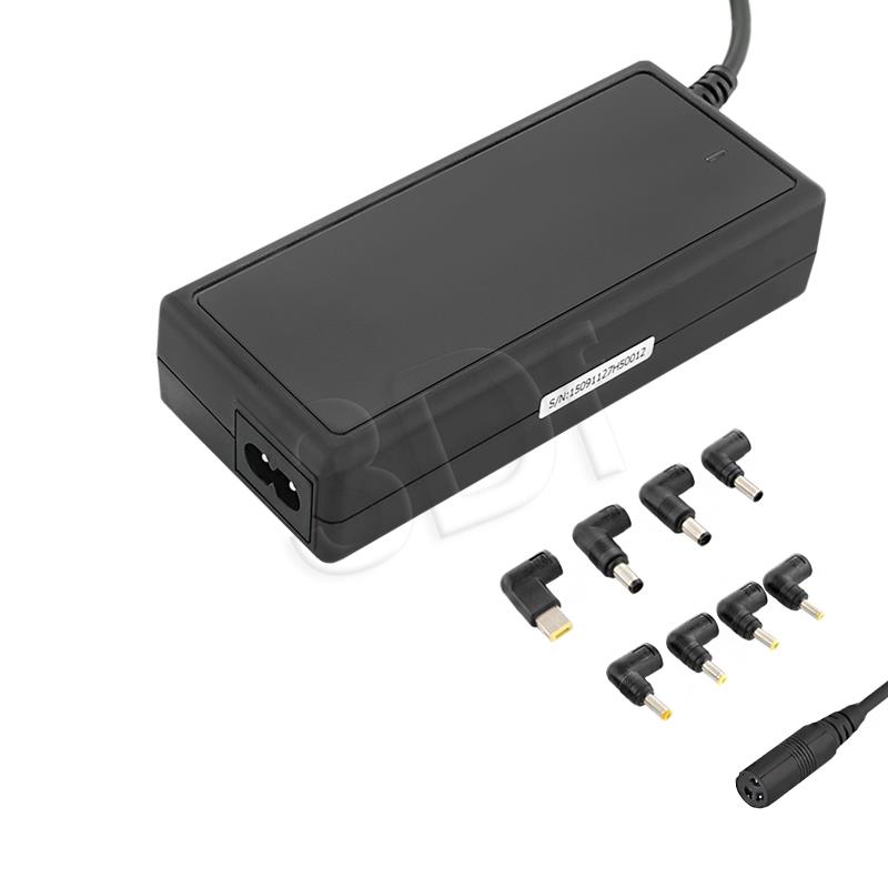 QOLTEC 50012 Qoltec Universal power adapter 90W | 8 plugins | +power cable portatīvo datoru lādētājs